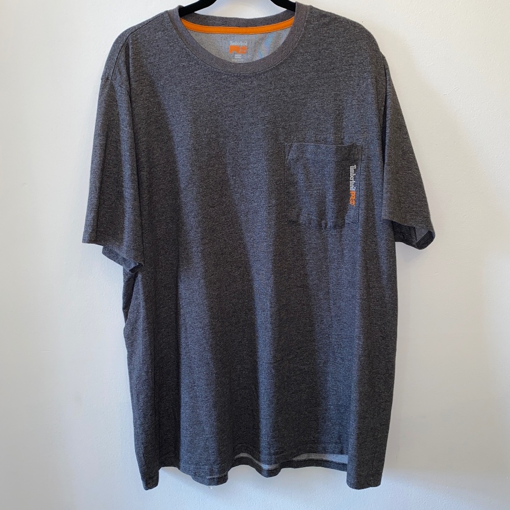 Timberland Pro Gray Tee Shirt XXL